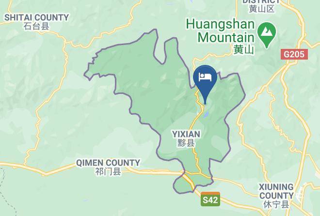 Huangshan - Affordable Luxury Hotel Maps