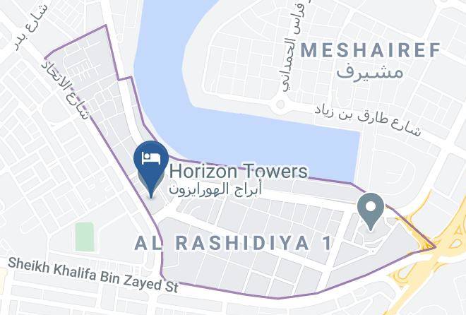 Ajman - Affordable Male Hostel Maps