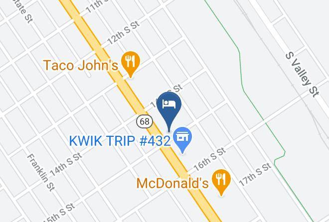 Brown - Affordable New Ulm Motel Maps