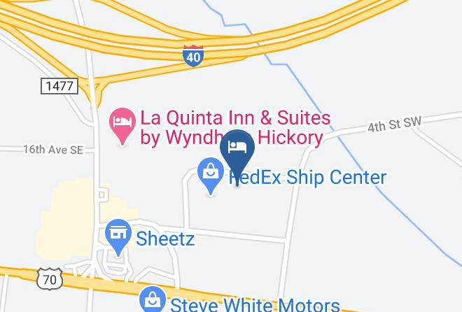 Catawba - Affordable Suites Of America Maps