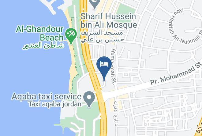 Al Aqaba Qasabah - Afnan Hotel Maps