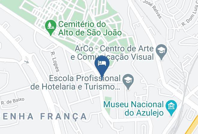 Lisbon - Afonso Iii Quiet Getaway Maps