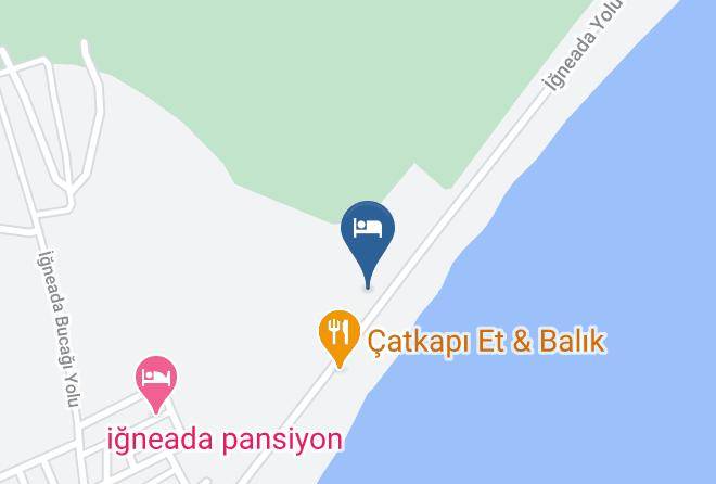 Afra Deniz Hotel Map