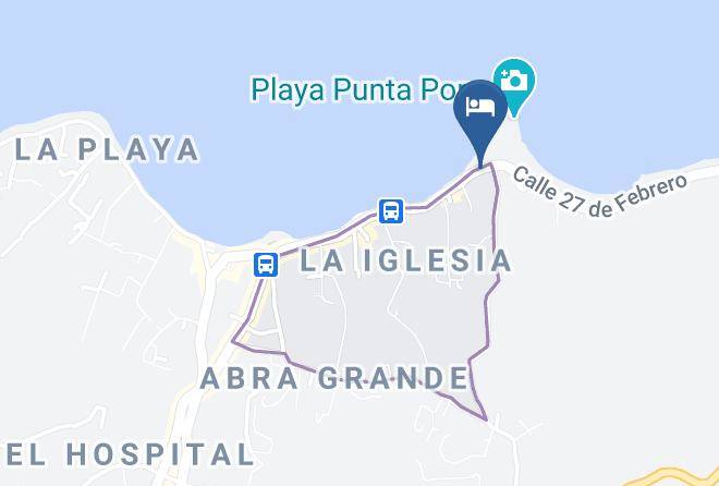 Afreeka Beach Hotel & Music Bar Map