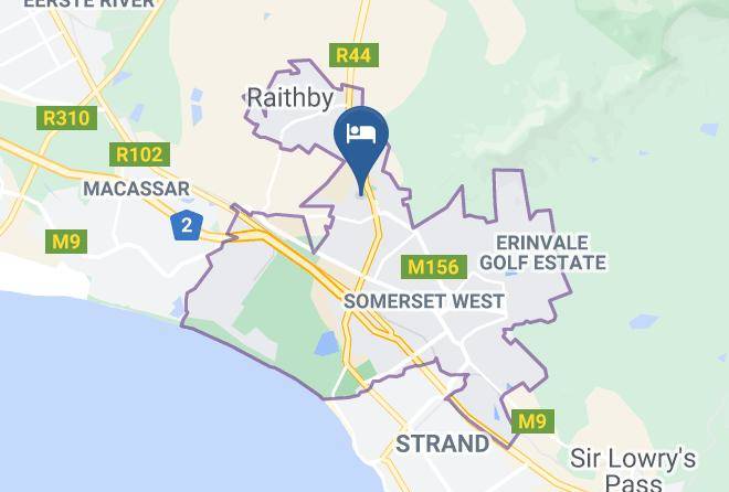 City Of Cape Town - Africa Lodge Maps