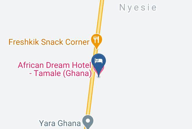 Tamale - African Dream Hotel Tamale Maps