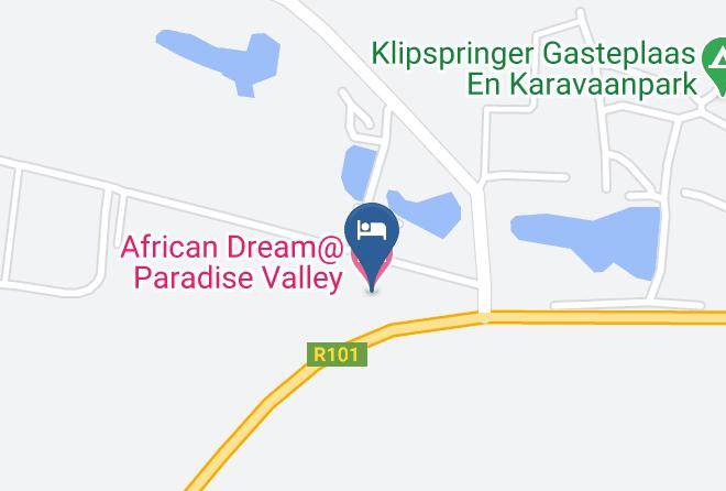 African Dream Paradise Valley Map