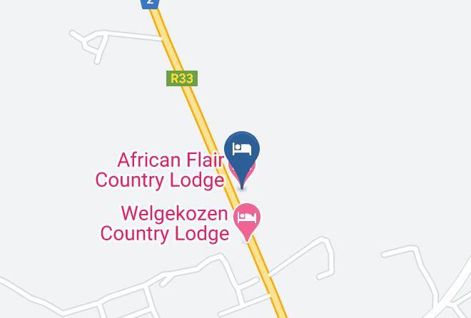 Mkhondo - African Flair Country Lodge Maps
