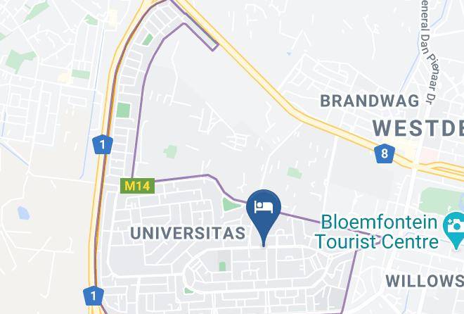 Mangaung - African Lodge Bloemfontein Maps