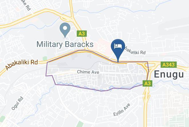 Enugu - African Princess Hotel New Haven Maps