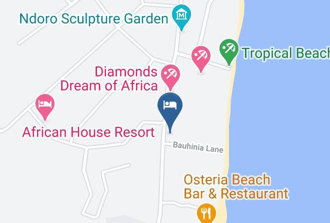 Kilifi - African Sun Resort Maps