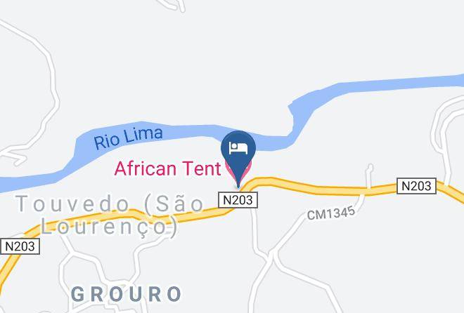 Ponte Da Barca - African Tent Maps