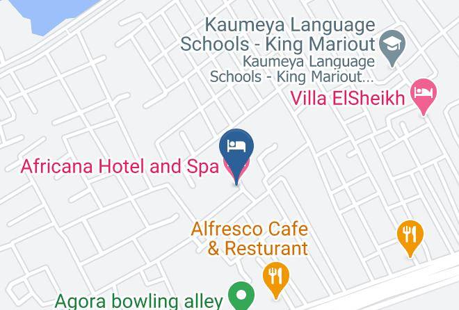 Alexandria - Africana Hotel And Spa Maps