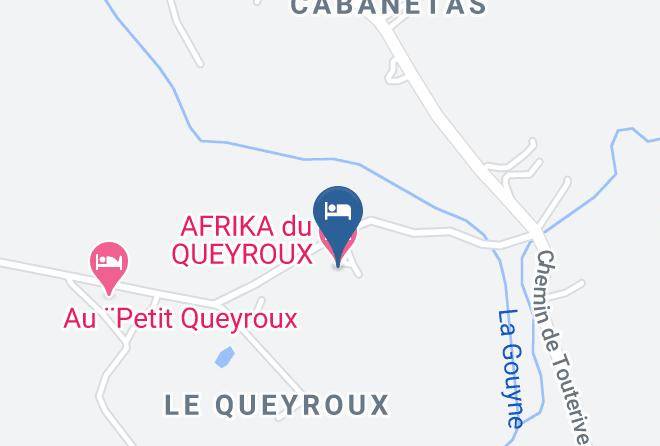 Dordogne - Afrika Du Queyroux Maps