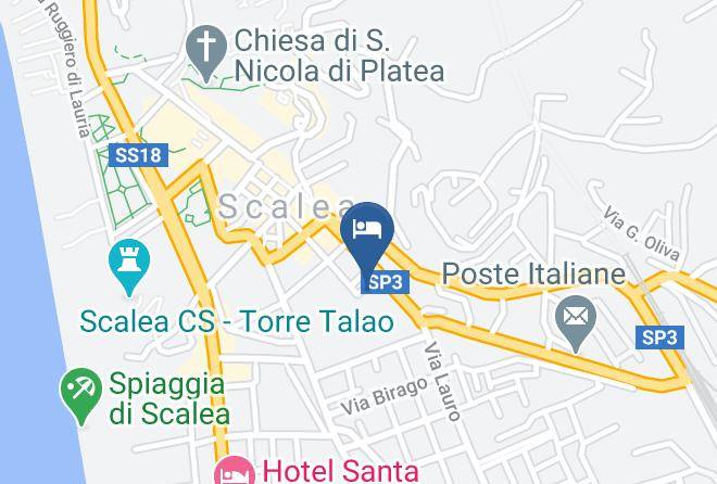 Cosenza - Afrodite B&b Maps