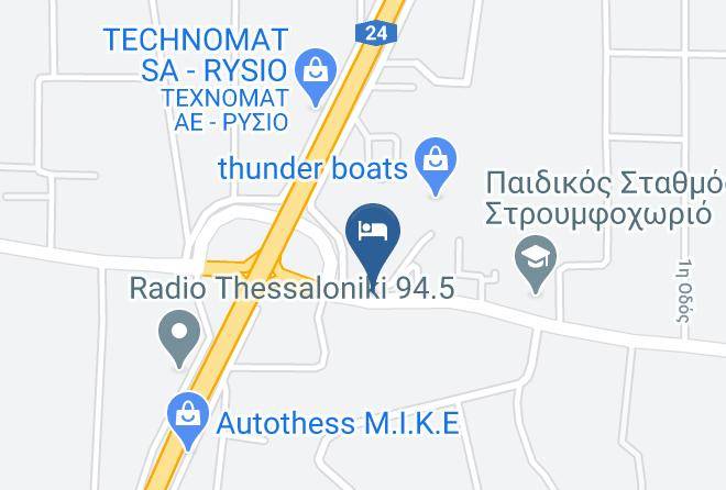 Salonica - Afroditi Hotel Maps