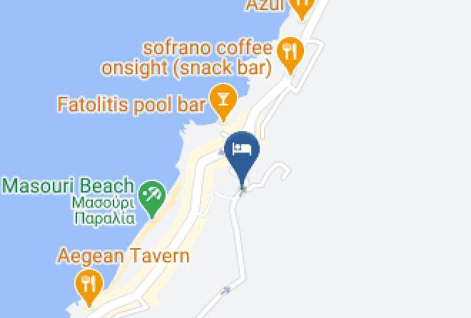 Kalymnos - Afroditi Studios Hotel Maps