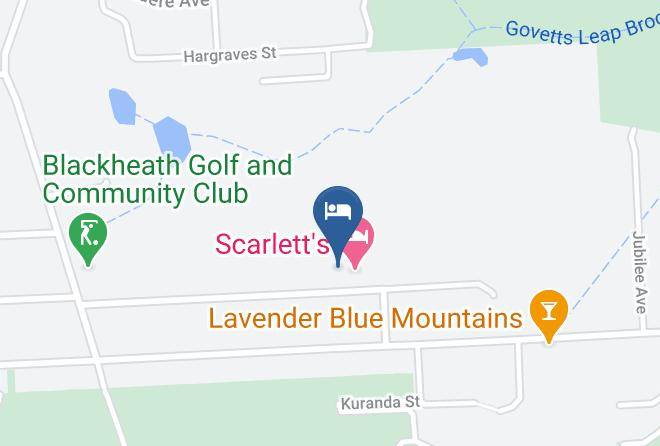Blue Mountains - After Golf Maps