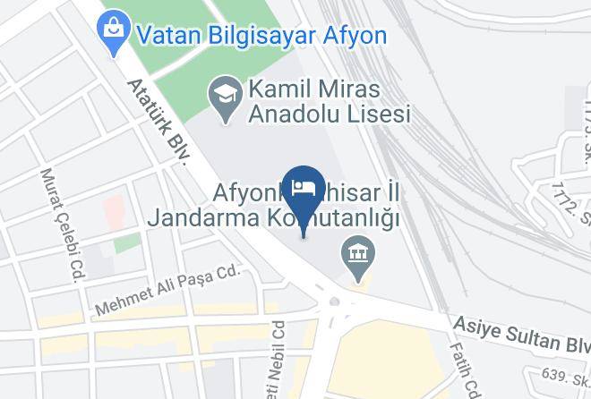 Afyonkarahisar - Afyon Emir Murat Ozdilek Uygulama Oteli Ve Dugun Salonu Maps