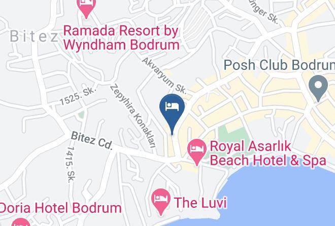 Bodrum - Afytos Bodrum City Hotel Maps