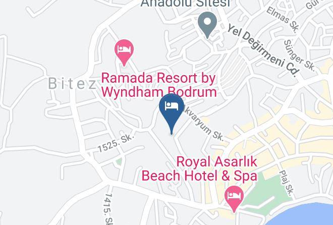 Bodrum - Afytos Hotel Bodrum Maps