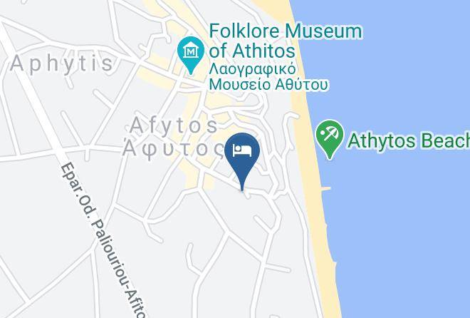 Khalkidhiki - Afytos White Maisonette Maps