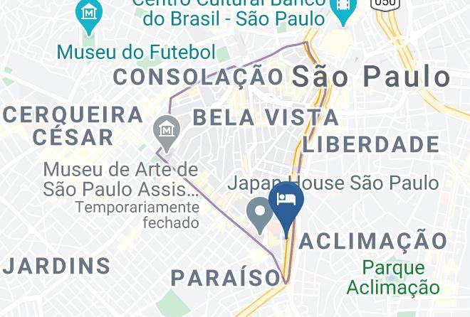 Sao Paulo Jardim Bela Vista - Aga Be Paulista Hospedagens Maps
