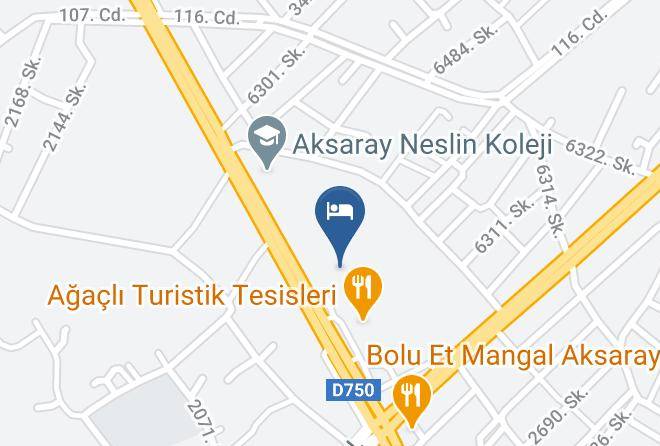 Aksaray Ciftlik - Agacli Otel Maps