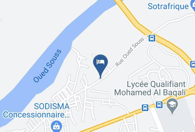 Souss Massa Draa - Agadir Beach Club Hotel Maps