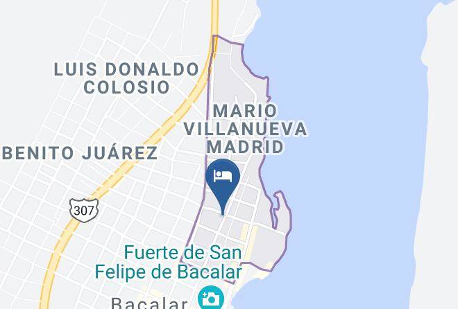 Bacalar - Agam Hotel Maps