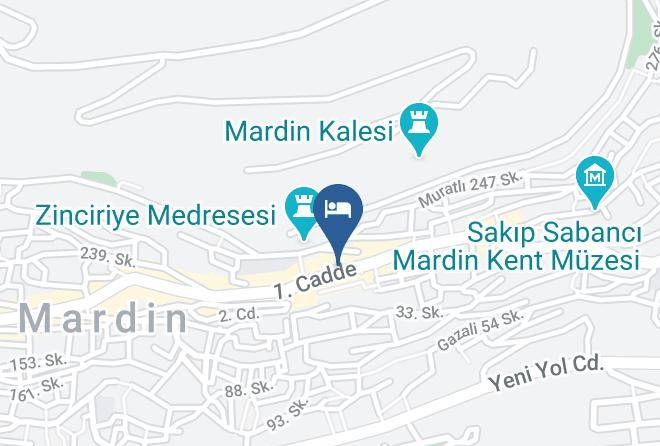 Artuklu - Agaoglu Han Otel Maps