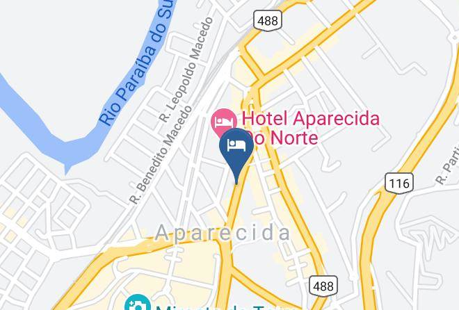 Aparecida - Agape Hotel Em Aparecida Maps