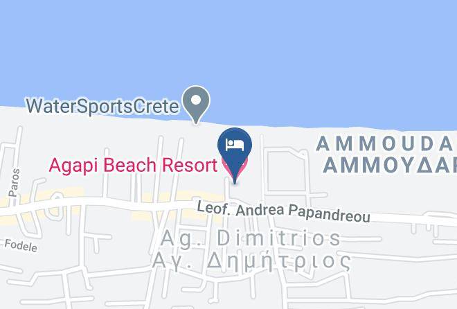 Iraklion - Agapi Beach Resort Maps