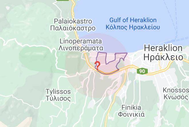 Iraklion - Agapi Beach S A Maps