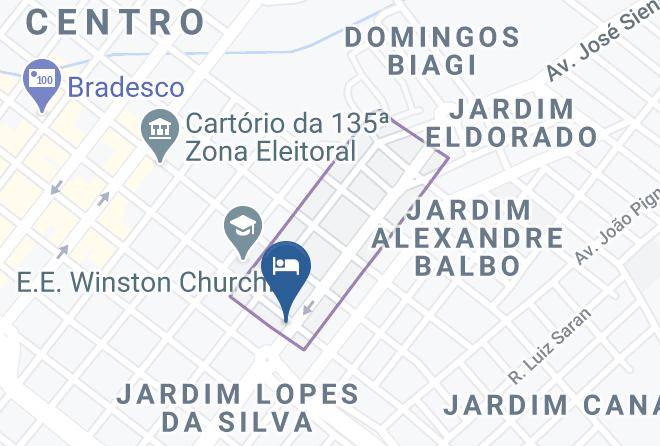 Sertaozinho - Agapito Inn Hotel Maps