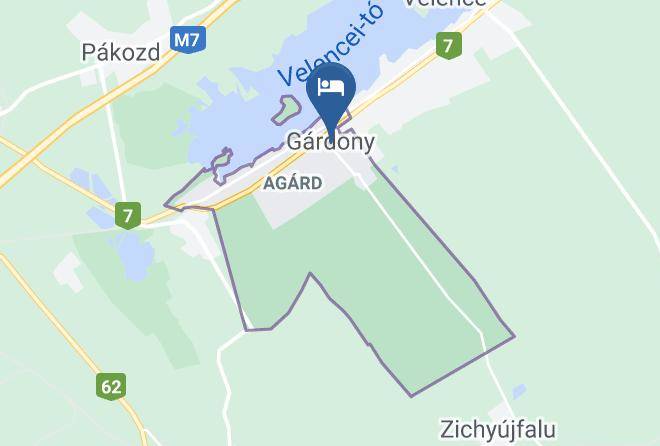 Agardi Vendeghaz Map