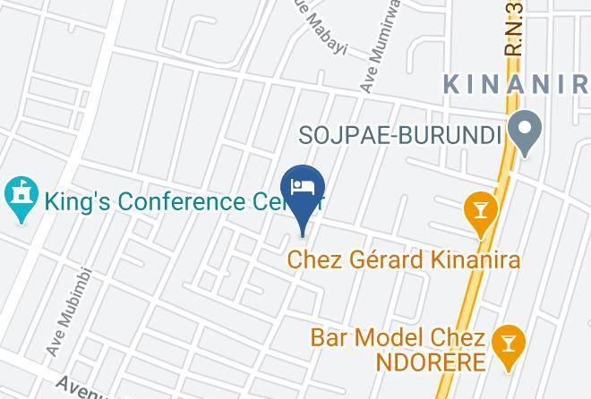 Bujumbura - Agasago Hotel Maps