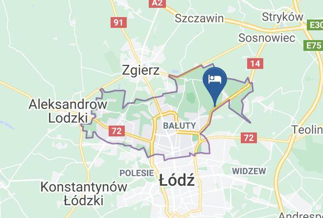 Lodz - Agat Hotel Lodz Maps