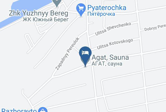 Bataysk - Agat Sauna Maps