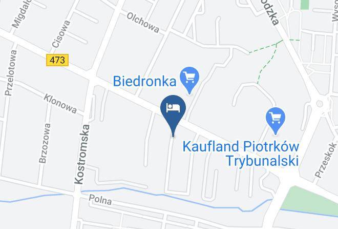 Piotrkow Trybunalski - Agat Sp Z O O Hotel Maps