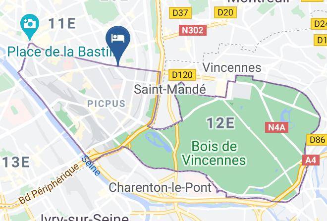 Paris - Agate Hotel Paris Maps