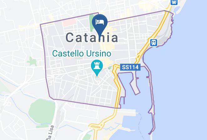 Catania - Agatha Cosy Hotel Maps
