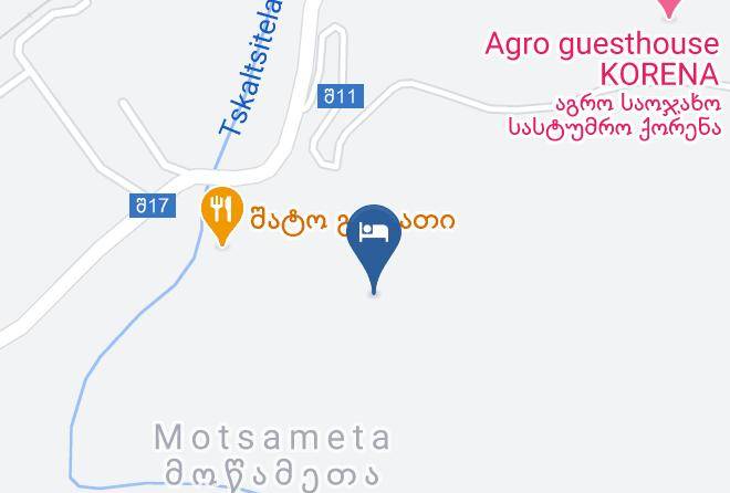 Georgia - Agati Hotel Maps