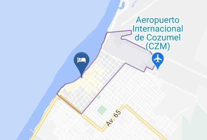 Cozumel - Grand Cozumel Hosting Maps