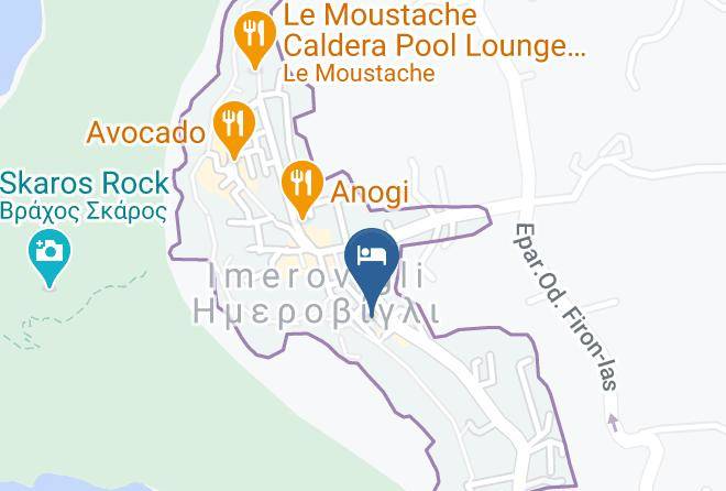 Thira - Agave Santorini Design Outique Hotel Maps