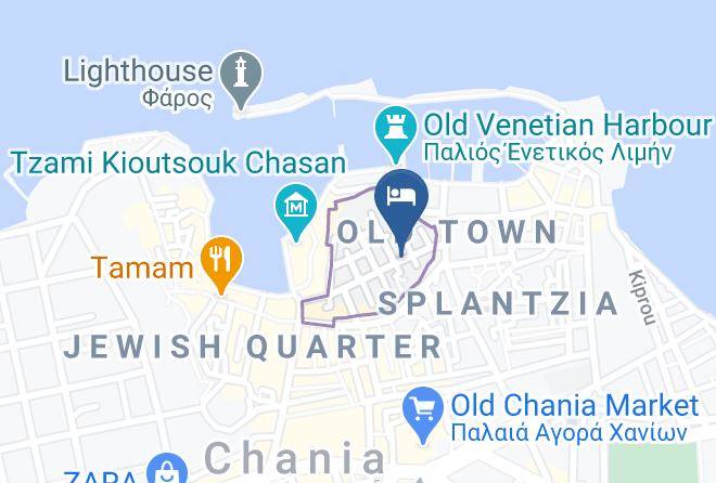 Khania - Agave Suites Maps