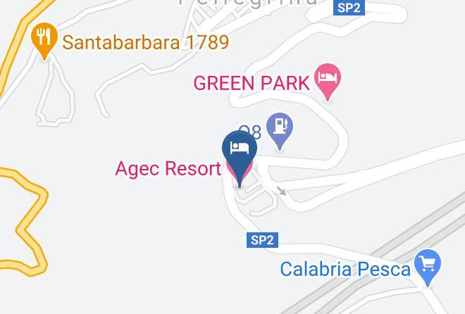 Reggio Di Calabria - Agec Resort Maps
