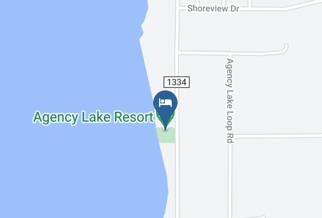 Klamath - Agency Lake Resort Maps