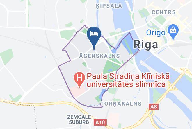 Riga - Agenskalns Studentu Viesnica Maps