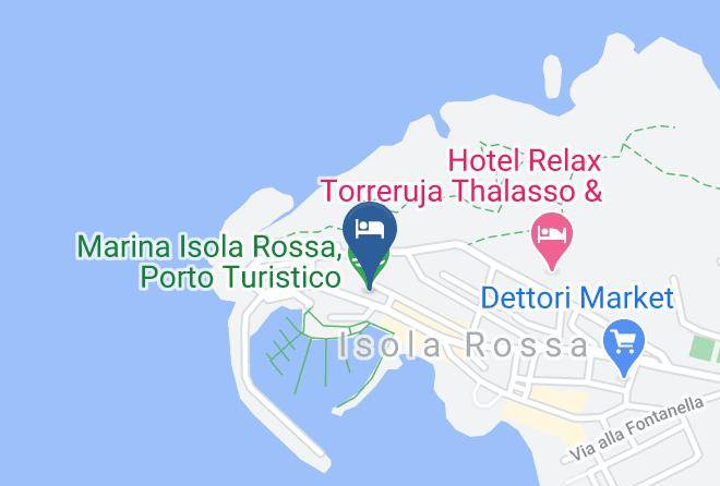 Sassari - Agenzia Isola Rossa Srl Maps